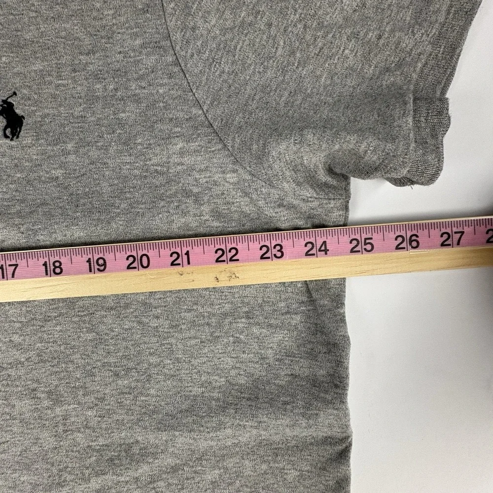 Ralph Lauren Polo Shirt Mens Golf Casual Gray XXL Custom Slim Fit Short Sleeve
